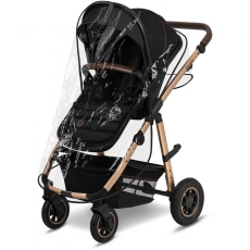 Дитячий візочок 2 в 1 Lionelo Amber BLACK ONYX